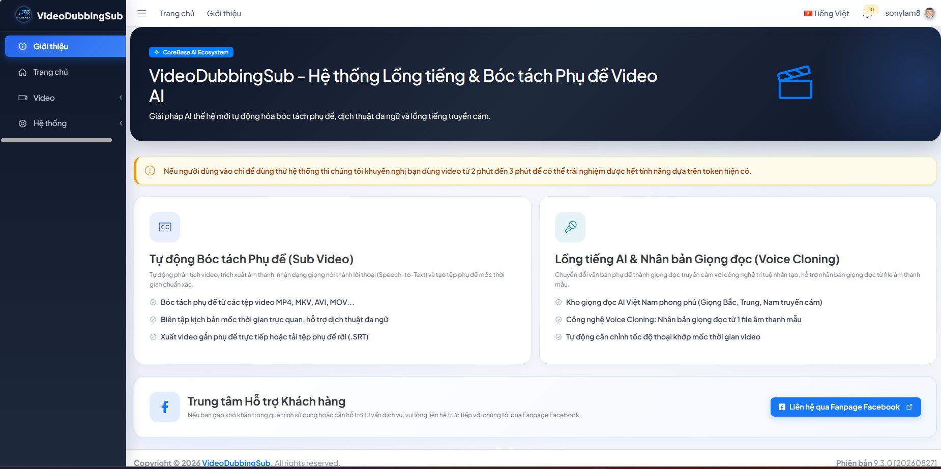 Công cụ lồng tiếng & Bóc tách Phụ đề Video AI - Image 2
